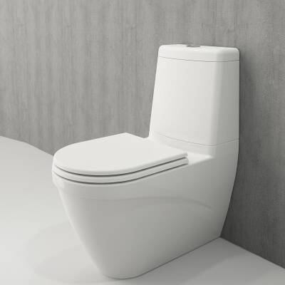 Bocchi Taormina Arch Duvara Tam Dayalı Klozet Parlak Beyaz Rezervuar Dahildir 1017-001-0128 - 2