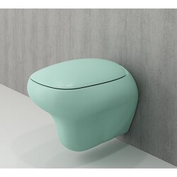 Bocchi Fenice Asma Klozet Mat Mint Yeşil Kapak Hariç 1166-033-0128 - 2