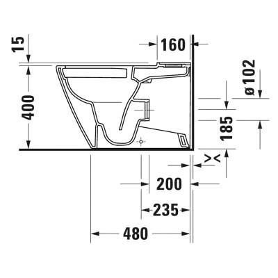 Duravit D-Neo Takım Klozet Rezervuar Ve Kapak Dahil 2002390075 - 4