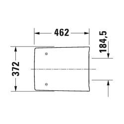 Duravit Klozet Kapağı Viu, Amortisörlü 0021190000 - 3