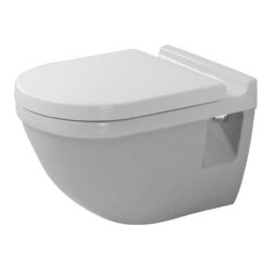 Duravit Starck 3 Asma Klozet Beyaz Kapak Hariç 2200390075 - DURAVİT
