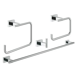 Grohe Essentials Cube 4'Ü Bir Arada Banyo Aksesuar Seti - 40778001 - GROHE