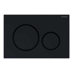 Geberit Sigma20 Kumanda Paneli Çift Basmalı Siyah - Temizliği Kolay Kaplama - 115.882.DW.1 - GEBERİT