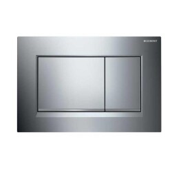 Geberit Sigma30 Kumanda Paneli, Çift Basmalı, Parlak/Mat- 115.883.KH.1 - GEBERİT