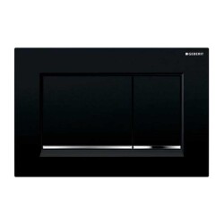 Geberit Sigma30 Kumanda Paneli Çift Basmalı Siyah/Parlak- 115.883.KM.1 - GEBERİT
