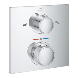 Grohe Allure Thermostat For Concealed İnstallation With 2 - Way Diverter Hand Shower/Bath Filler - 19446002 - GROHE