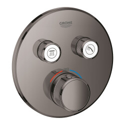 Grohe Grohtherm Smartcontrol Çift Valfli Akış Kontrollü, Ankastre Termostatik Duş Bataryası - 29119A00 - GROHE
