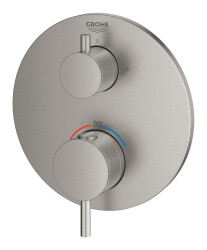 Grohe Ankastre Term. Banyo Bat. 2 Çık. Atrio Super Steel-24138DC3 - 2