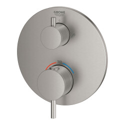 Grohe Ankastre Term. Banyo Bat. 2 Çık. Atrio Super Steel-24138DC3 - 3
