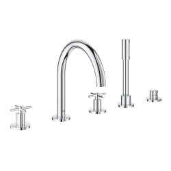 Grohe Atrio 5 Delikli Küvet Bataryası - 19923003 - 1