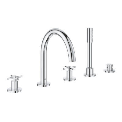 Grohe Atrio 5 Delikli Küvet Bataryası - 19923003 - 1