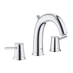 Grohe Bauclassic 3 Delikli Lavabo Bataryası - 20470000 - GROHE