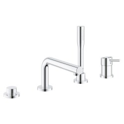 Grohe Concetto Dört Delikli Küvet Bataryası - 19576002 - GROHE