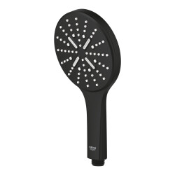 Grohe El Duşu 3 Akışlı 13 cm SmartActive Phantom Black - 22127KF0 - 2