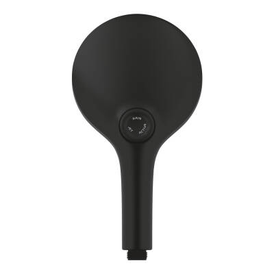 Grohe El Duşu 3 Akışlı 13 cm SmartActive Phantom Black - 22127KF0 - 3