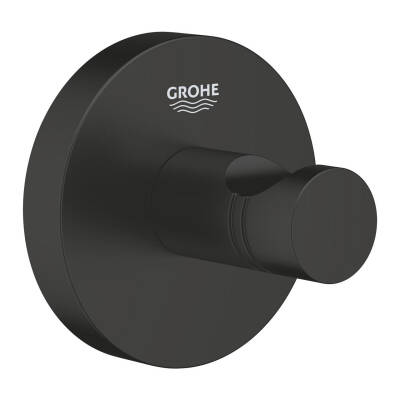 Grohe Essentials Bornoz Askısı Mat Siyah - 1024602430 - 1