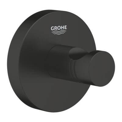 Grohe Essentials Bornoz Askısı Mat Siyah - 1024602430 - 1