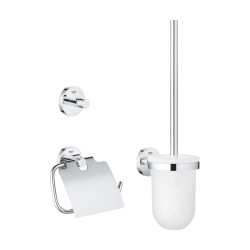 Grohe Essentials City 3'Ü 1 Arada Tuvalet Aksesuar Seti - 40407001 - GROHE