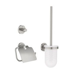 Grohe Essentials City 3'Ü 1 Arada Tuvalet Aksesuar Seti - 40407DC1 - GROHE