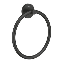 Grohe Essentials Halka Havluluk Mat Siyah - 1024612430 - 1