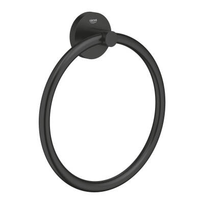 Grohe Essentials Halka Havluluk Mat Siyah - 1024612430 - 1