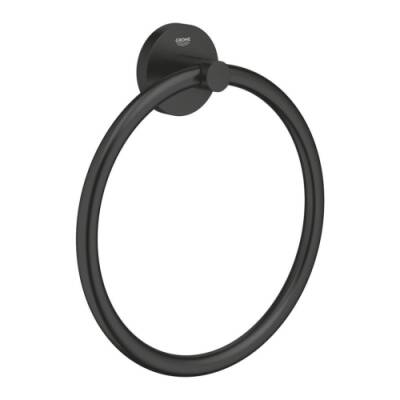 Grohe Essentials Halka Havluluk Mat Siyah - 1024612430 - 1