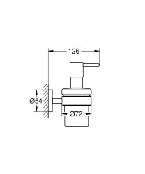 Grohe Essentials Sıvı Sabunluk Seti - 1022572430 - 2