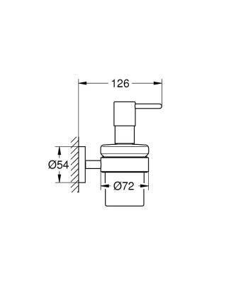 Grohe Essentials Sıvı Sabunluk Seti - 1022572430 - 2