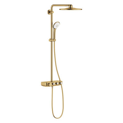 Grohe Euphoria Smartcontrol 310 Duo Duş Sistemi Duvara Monte Termostatik Bataryalı Duş Sistemi Brushed Cool Sunrise – 26507GN0 - 1