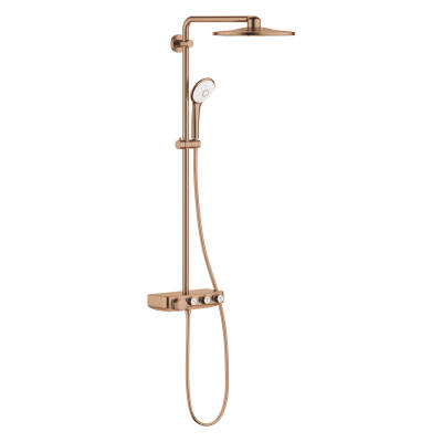 Grohe Euphoria Smartcontrol 310 Duo Duş Sistemi Duvara Monte Termostatik Bataryalı Duş Sistemi Brushed Warm Sunset – 26507DL0 - 1