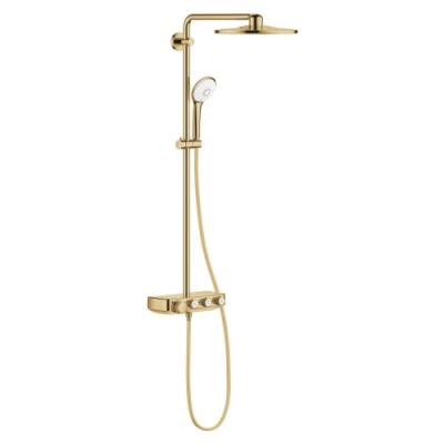 Grohe Euphoria Smartcontrol 310 Duo Duş Sistemi Duvara Monte Termostatik Bataryalı Duş Sistemi Cool Sunrise - 26507GL0 - 1