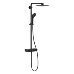 Grohe Euphoria SmartControl System 310 Duo Duvara Monte Termostatik Bataryalı Duş Sistemi Phantom Black - 22120KF0 - 1