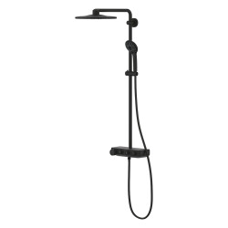 Grohe Euphoria SmartControl System 310 Duo Duvara Monte Termostatik Bataryalı Duş Sistemi Phantom Black - 22120KF0 - 3