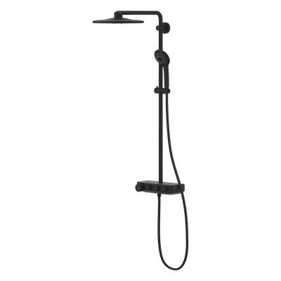 Grohe Euphoria SmartControl System 310 Duo Duvara Monte Termostatik Bataryalı Duş Sistemi Phantom Black - 22120KF0 - 3