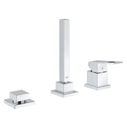 Grohe Eurocube 3 Delikli Banyo Kombinasyonu - 19966000 - 2