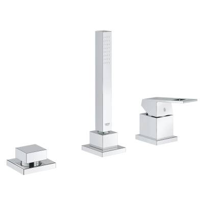 Grohe Eurocube 3 Delikli Banyo Kombinasyonu - 19966000 - 2