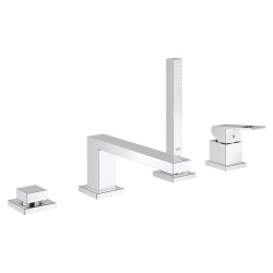 Grohe Eurocube Dört Delikli Küvet Bataryası - 19897001 - GROHE