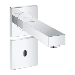 Grohe Eurocube E Ankastre Fotoselli Lavabo Bataryası, Tek Su Girişli - 36442000 - GROHE