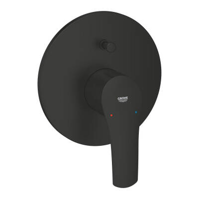 Grohe Eurosmart Ankastre Banyo/Duş Bataryası Mat Siyah - 194502433 - 1