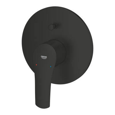 Grohe Eurosmart Ankastre Banyo/Duş Bataryası Mat Siyah - 194502433 - 3