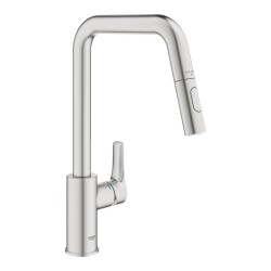 Grohe Eurosmart Eviye Bataryası 2 Akışlı Paslanmaz Çelik - 30619DC0 - GROHE