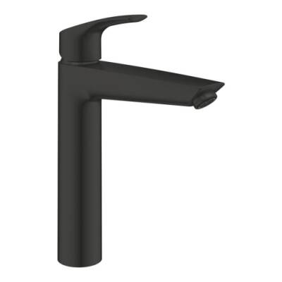 Grohe Eurosmart Tek Kumandalı Lavabo Bataryası XL-Boyut Mat Siyah - 239712433 - 1