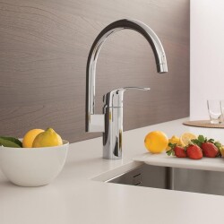 Grohe Eurosmart Tek Kumandalı Eviye Bataryası - 33202002 - 2