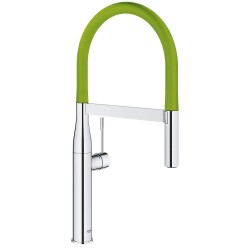 Grohe Eviye Bataryası Spiralli 2 Fonk. Essence Krom/Yeşil - 124978 - 1