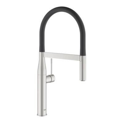 Grohe Eviye Bataryası Spiralli 2 Fonk Essence Paslanmaz Çelik - 30503DC0 - 1