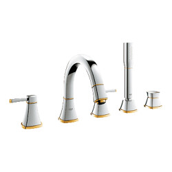 Grohe Grandera 5 Delikli Küvet Bataryası - 19919LG0 - 1