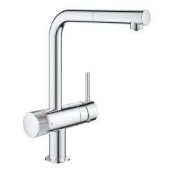 Grohe Grohe Blue Pure Minta Filtre Fonksiyonlu Tek Kumandalı Eviye Bataryası 31721000 - 3
