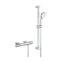Grohe Grohtherm 1000 Performance Termostatik Duş Bataryası / Duş Seti Dahil - 34834000 - GROHE