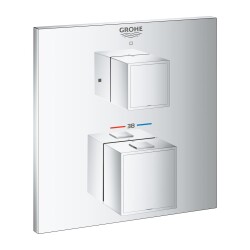 Grohe Grohtherm Cube Ankastre Termostatik Banyo Bataryası - 24153000 - GROHE