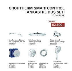 GROHE Grohtherm Smartcontrol Ankastre Duş Seti - GROHE